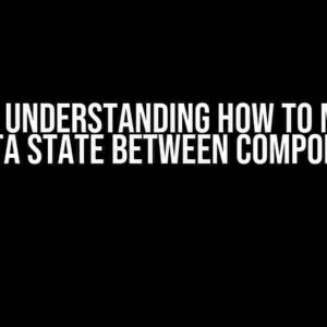 Trouble understanding how to maintain API data state between components?